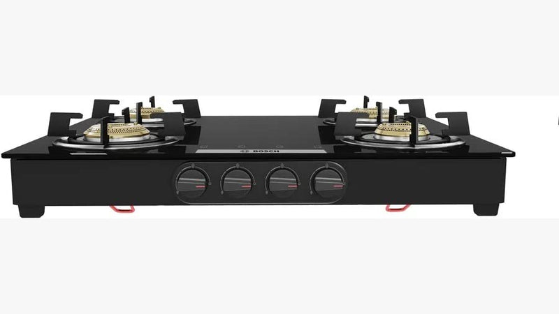 Bosch Tabletop Cooktop 60 cm 4 Burner - PNP0E6V10I, XXL Burner, Safety, Reliability, High Efficiency