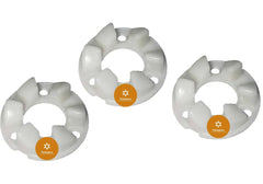 Motor Coupler Teeth (Garari) - Plastic, Pack of 3 | Compatible with Sujata Mixer Grinder
