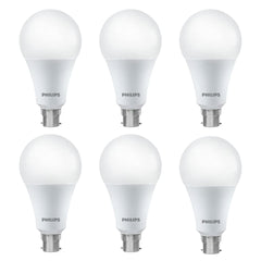 Philips 14 Watt LED Bulb, Base B22 (Cool Day Light, Pack of 6)