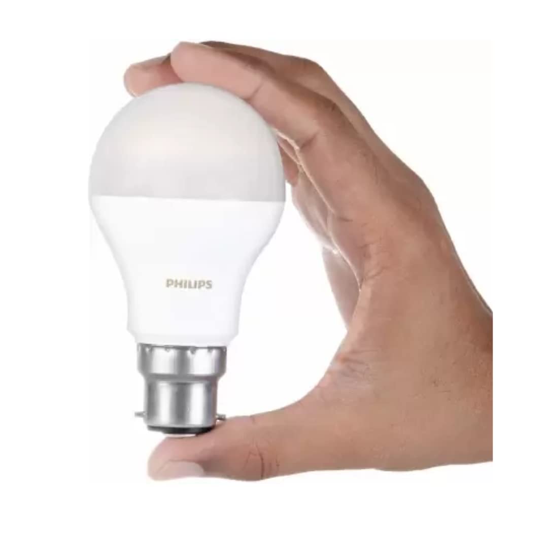 Philips 3 Watts B22 LED Golden Yellow Bulb (Ace Saver) - Pack of 2