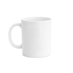 Clay Craft Fine Ceramic Plain Solid Color Milk Mug 350 ml Best for Office and Home, Gifted to Mother, Father, Sister, Brother, Friends and Family (White, 1)