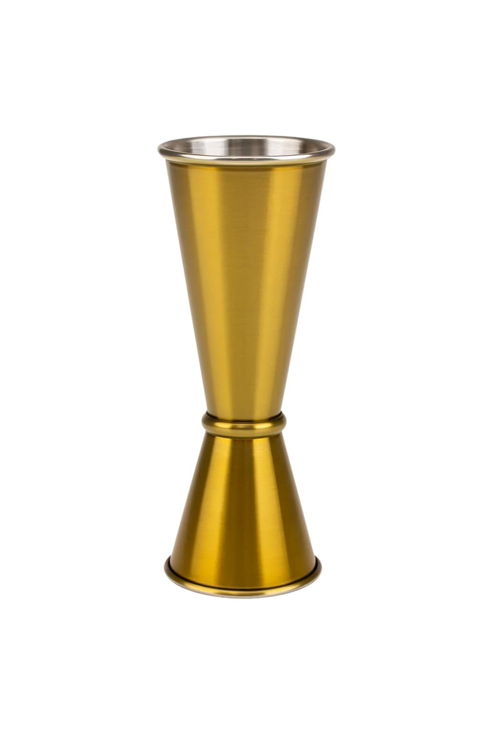 Dynore Stainless Steel Golden Japanese Peg Measure 30/60 ml