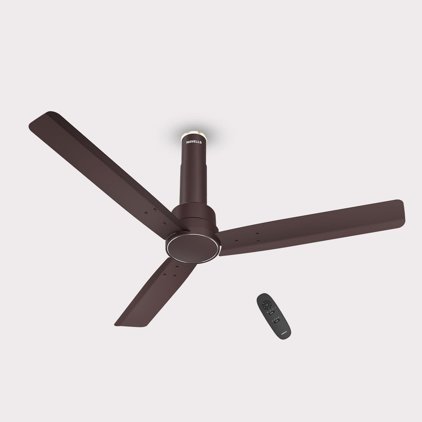 Havells 1200mm Elio BLDC Ceiling Fan | Remote Controlled, High Air Delivery Fan | 5 Star Rated, Upto 60% Energy Saving, 2+1* Year Warranty | (Pack of 1, Bianco)