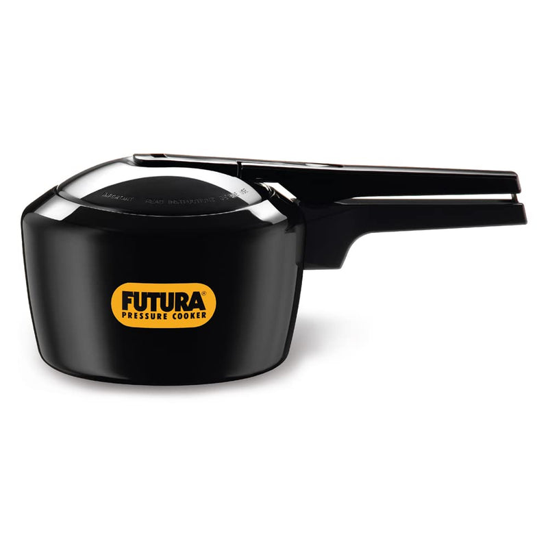 Hawkins Futura 5 Litre Pressure Cooker, Hard Anodised Inner Lid Pressure Cooker, Pan Cooker, Black (FP50)
