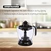 Usha Citrus Press 30 Watt (1.0 L) Juicer 2 two pulp filters & 2 year warranty (Black)