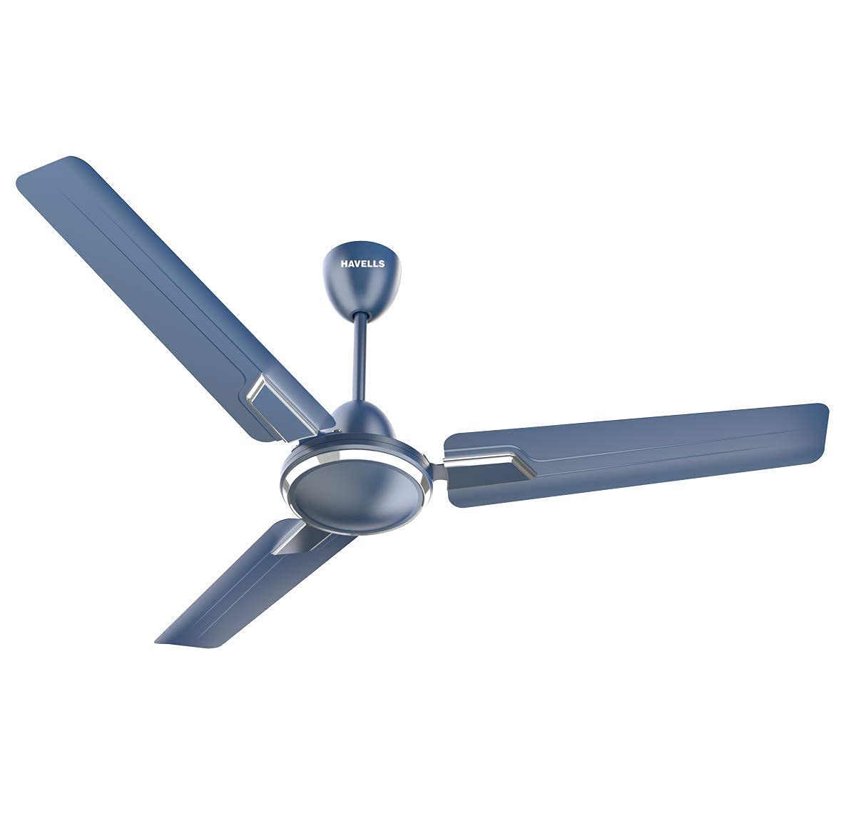 Havells 1200mm Elio BLDC Ceiling Fan | Remote Controlled, High Air Delivery Fan | 5 Star Rated, Upto 60% Energy Saving, 2+1* Year Warranty | (Pack of 1, Elegant White)
