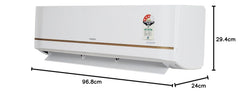 Hitachi Smart Choice 1.5 Ton 3 Star Hot & Cold Inverter Split AC with Expandable Technology (100% Copper, Dust Filter, 3100HP RSQG318HGXA, White)-3