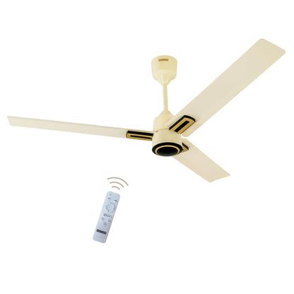 USHA AeroEdge Plus 1200mm BLDC Ceiling Fan with IR Remote | LED Indicator | BEE 5 Star Rated Energy Efficient | 100% Copper Motor | High Air Delivery 220CMM | 2 Year Warranty | (Smoke Brown)