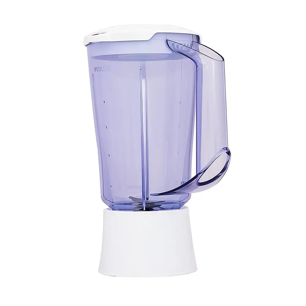 Philips Assembly Blender Jar, White, Compatible with Philips HL1631/HL1632 without filter Mesh