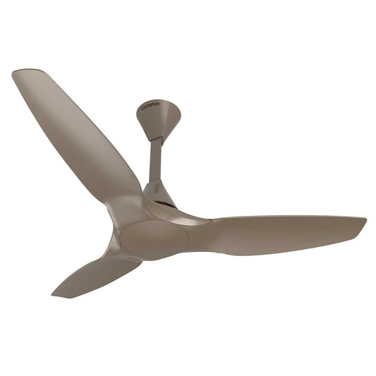 Crompton SilentPro Enso 1240 mm (48 inch) Aerodynamic Ceiling Fan (Mocha Brown)
