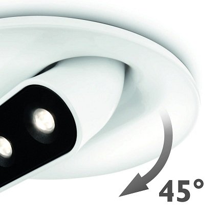 Philips 57987 7.5-Watt LED Ceiling Light Fixture (White)