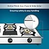 Butterfly Matchless Stainless Steel 3 Burner LPG Gas Stove, Manual Ignition