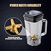 Sujata BLENDMATIC 1000W Commercial Juicer Mixer Grinder | 1750 ml BPA Free Unbreakable Jar | Overload Protection | Commercial Heavy Duty Blender, Powerfull & High Speed Motor | Black