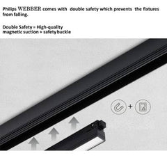 Philips Webber 12W Magnetic Track Light