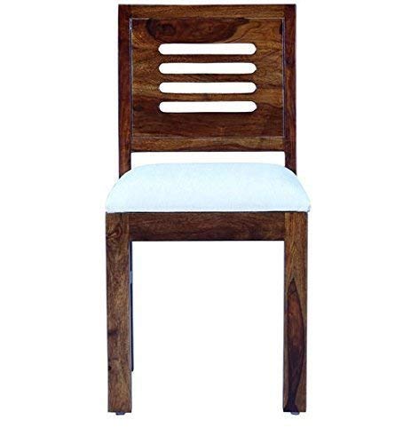 Solid Sheesham Wood Dining Chair Set of 2 for Living Room Multipurpose Wooden Study Chair for Computer Des