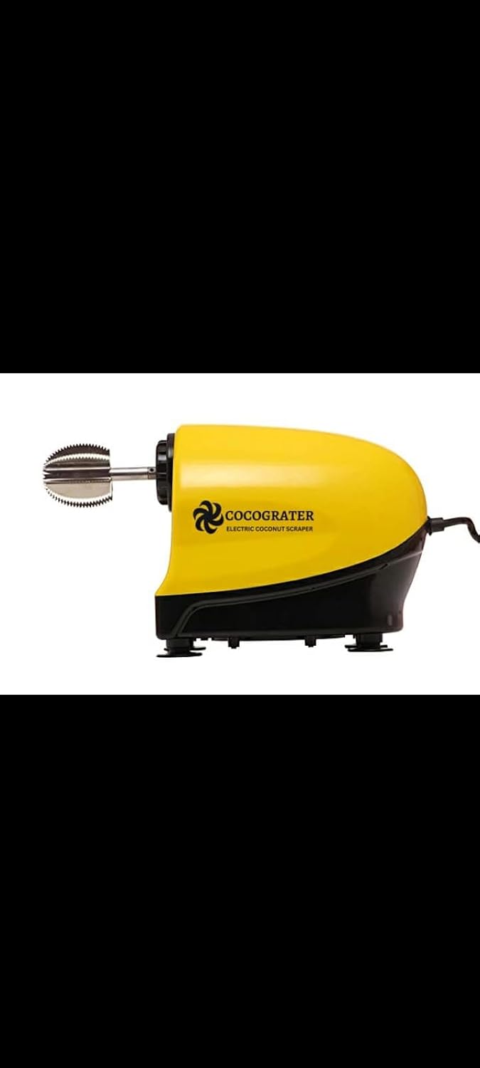 Sree Kitchen Equipments BEEMAX Domestic Electric Coconut Scraper | 100 Watts, 300 RPM, 240V | Stainless Steel Blade | 2 Year Warranty | Perfect for Every House