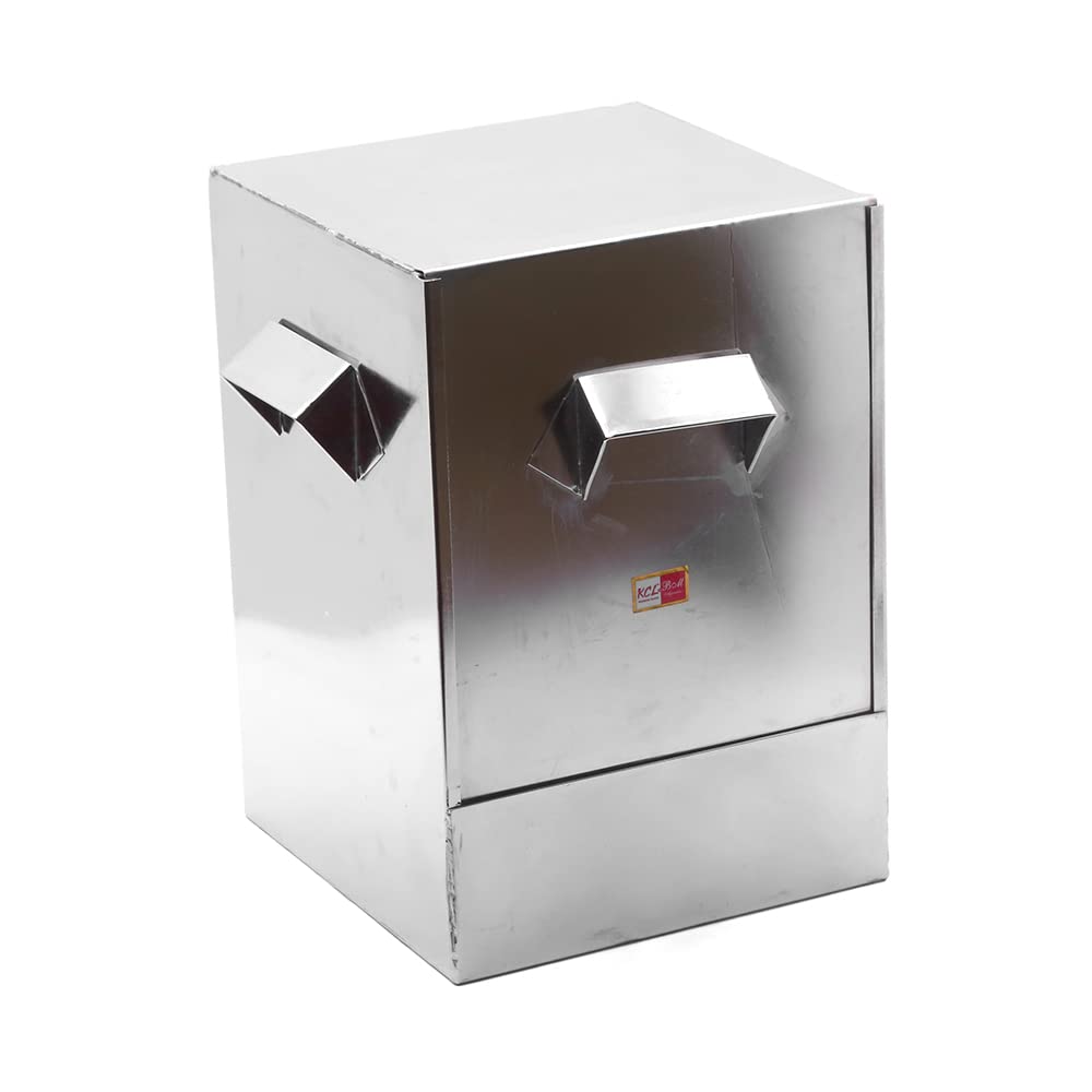 KCL Stainless Steel - Trivia Idly Cooker | Restaurant Type Square Shape Idli Steamer For Home | 6 Plates Idli Steamer Set | Gas Stove & Induction Compactible | Makes Soft & Fluffy Idli