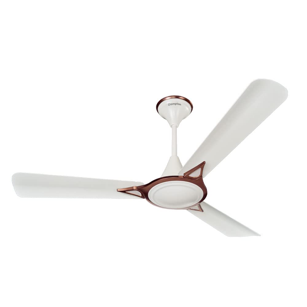 Crompton Premion Avancer Prime Antidust 1200 mm Ceiling Fan for Home | Star Rated Energy Efficicent Fans | 2 Years Warranty (Baker's Brown) (Pack of 2)
