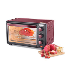 USHA 25 Liters (OTGW 25RC) Oven Toaster Grill (Wine & Matte Black), Medium (OTGW25RC)