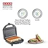 Usha 750 W ST4272 G Non-Stick Food Grade Material Sandwich Griller (Black) with 2 years warranty