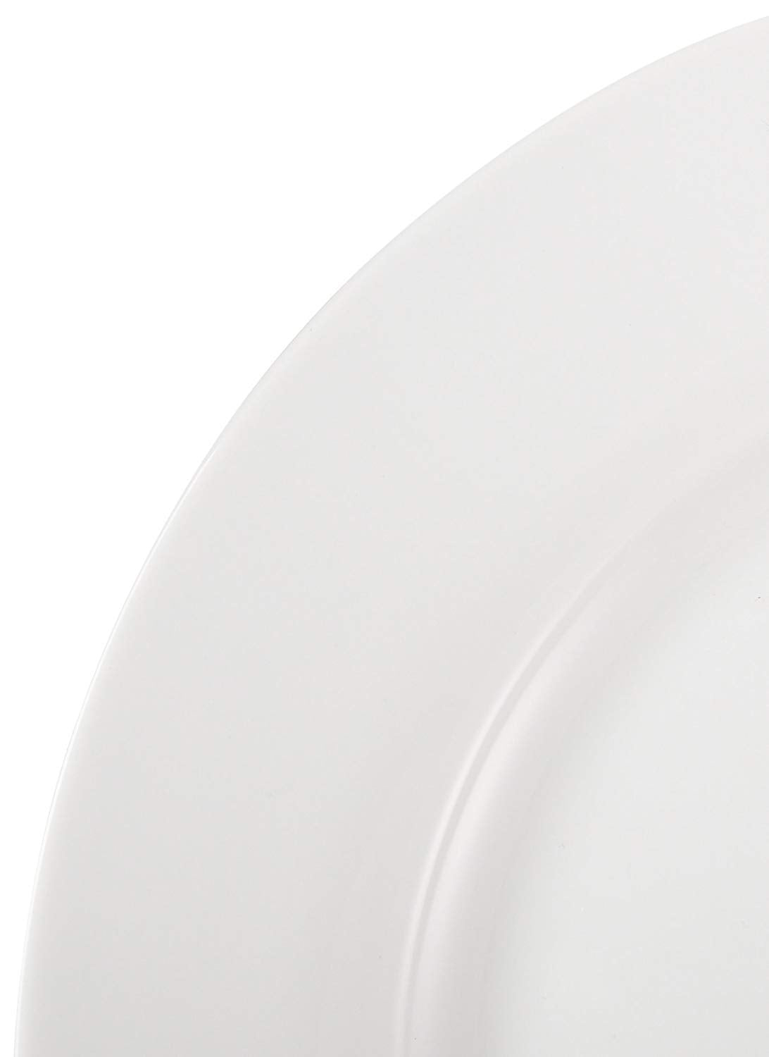 Clay Craft Basics 10.5 Inches Plain Dinner Plate Set of 4
