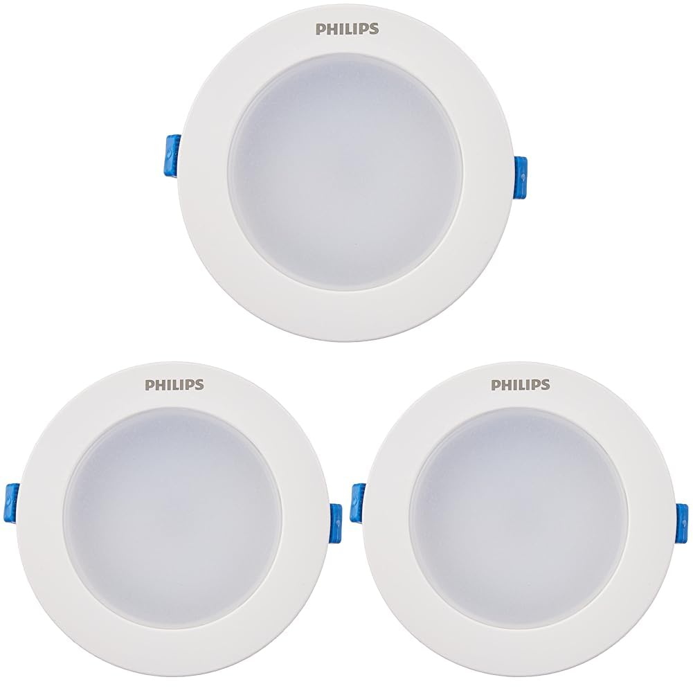 Philips Starfit 10 watt Concealed JB LED downlighter for Ceiling with 3 inch Cut-Out (Cool Day Light (Pack of 3)