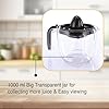Usha Citrus Press 30 Watt (1.0 L) Juicer 2 two pulp filters & 2 year warranty (Black)