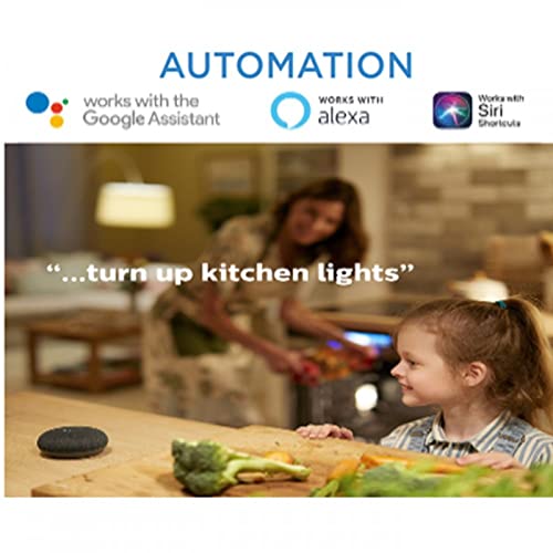 Philips 15-Watt Smart Wi-Fi LED Round Ceiling Lamp Downlighter WiZ Connected (Shades of White + Dimmable +