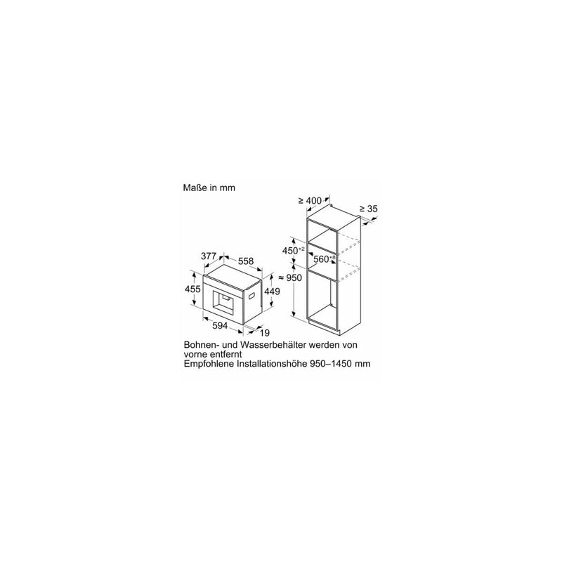 Bosch 8 Series Ctl7181B0 Macchina Per Caff? Automatica Macchina Per Espresso 2.4 L (Bosch Series 8 I Ctl7181B0, Fully Au