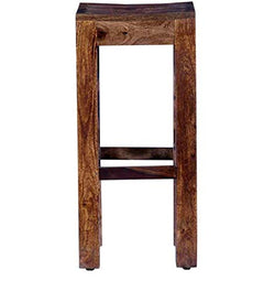 Solid Wood Bar Table Set in Provincial Teak FinishLong 2 Seater Bar Table Set | High Bar Table and Chairs Set