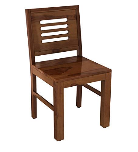 Sheesham Wood 2 Seater Dining Table with Chairs for Home Dining & Living Room Hall (Brown)