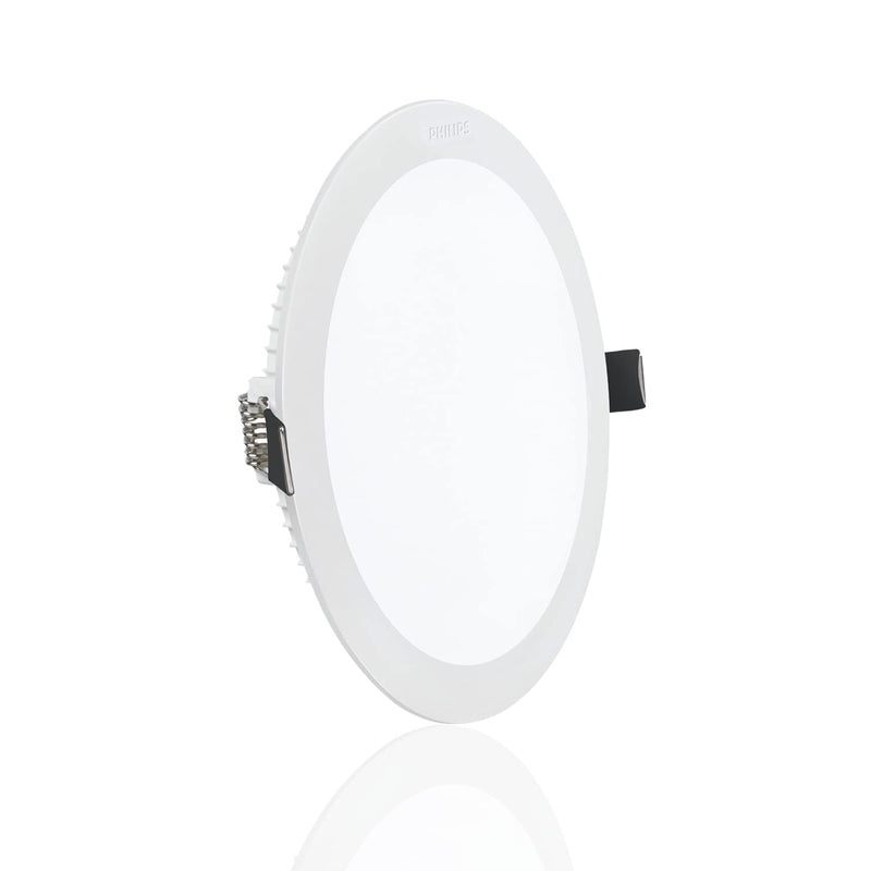 Philips 5W Round AP Plus UltraGlow LED DL Recessed LED Panel Ceiling Light (Pack of 6,Warm White)