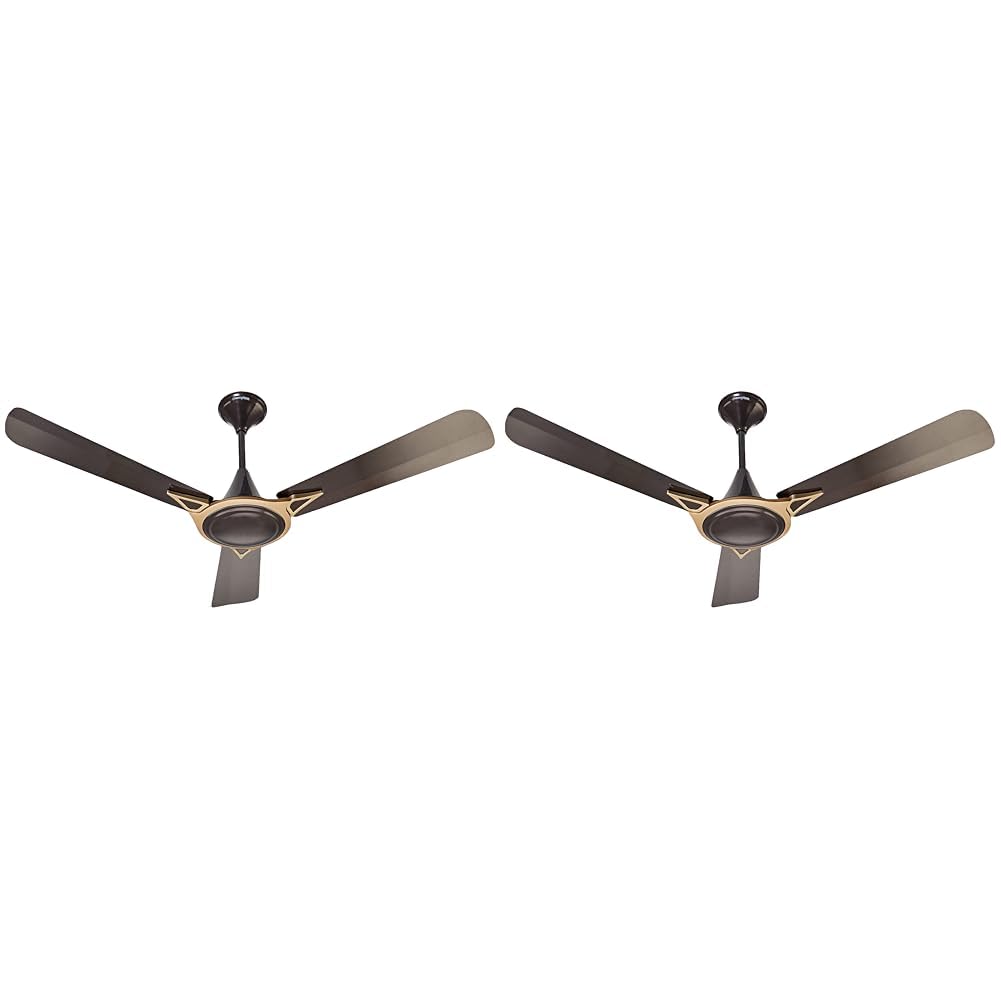 Crompton Avancer Prime 1200 mm (48 inch) Decorative Ceiling Fan with Anti Dust Technology (Bakers Brown)
