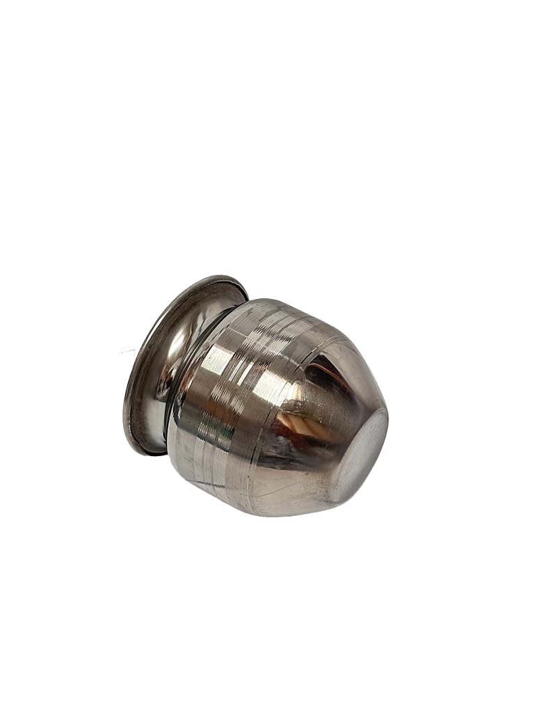 Dynore Stainless Steel Silver Lota/Kalash/Pooja Kalash/Small Lota for Home/Pooja Lota 300 ml
