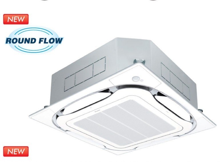 DAIKIN INVERTER CASSETTE, 3.0 TON, ID-FCVFQ 100 AV16 / OD- RZVFQ 100 AV16, GRLL- BYCQ 125 EAF6 3STAR