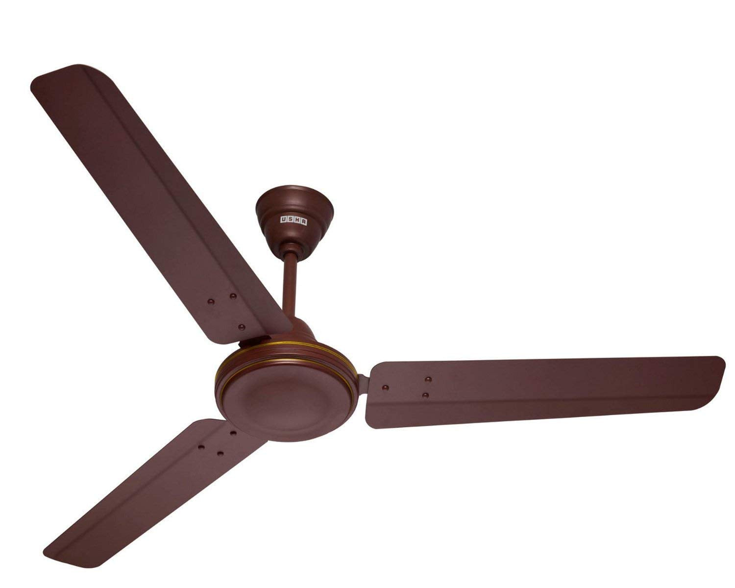 USHA 48", STRIKER 1 STAR, CEILING FAN, RICH BROWN