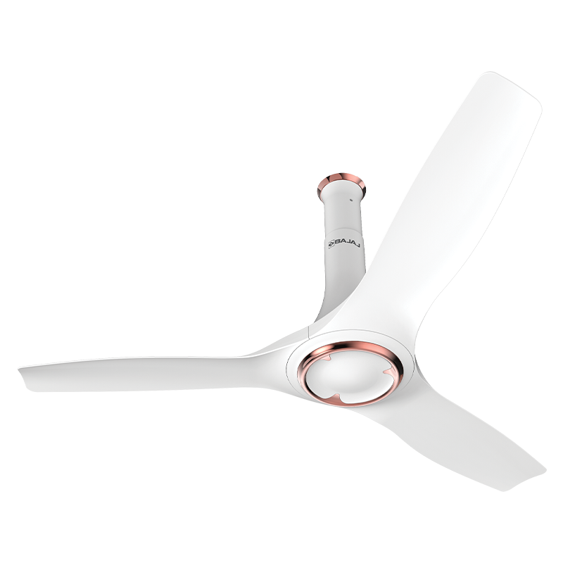 BAJAJ 48", ADONIS AIR PLUS, CEILING FAN, WHITE ROSE GOLD