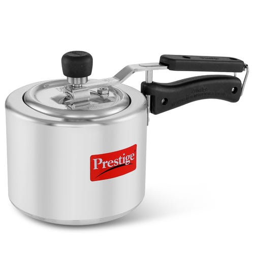 Prestige Nakshatra Svachh Aluminium Spillage Control Pressure Cooker (Silver)