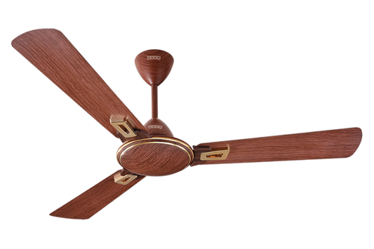 USHA 48", STRIKER GALAXY R 1 STAR GBD, CEILING FAN, WOODEN WITH GOLD TRIMS
