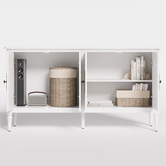 Collynns 58" W Sideboard Cabinet with Adjustable Shelves and 4 Doors