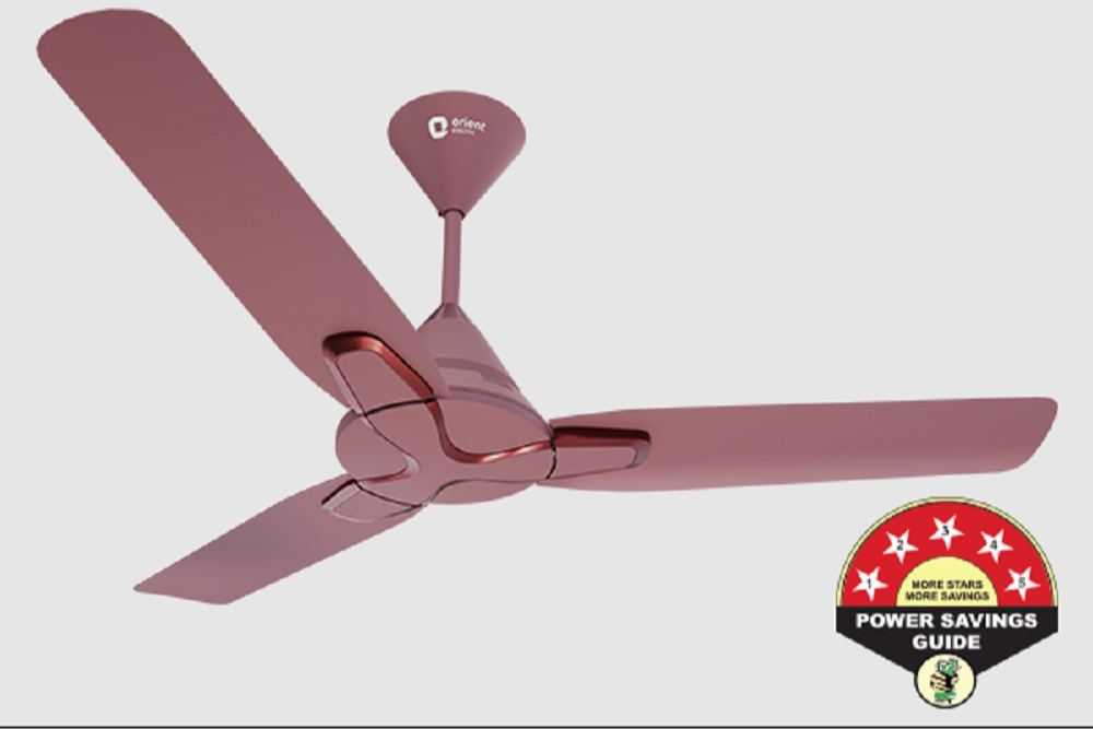 ORIENT 48", JAZZ BLDC REMOTE, CEILING, ASH ROSE