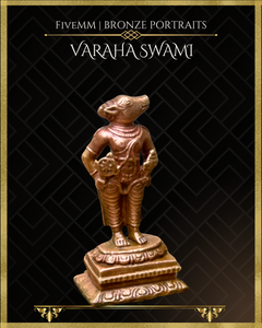 Varaha Panchaloha Bronze Icon - 2.5"
