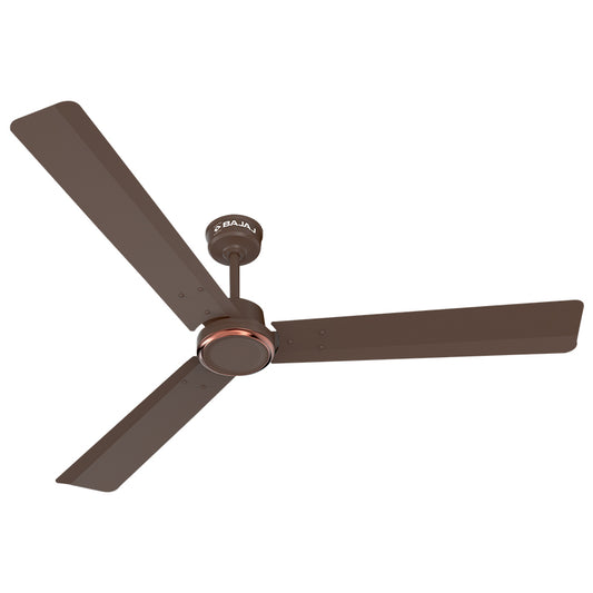 BAJAJ 48", CLASSICO SLEEK PLUS, CEILING FAN, RED WALNUT