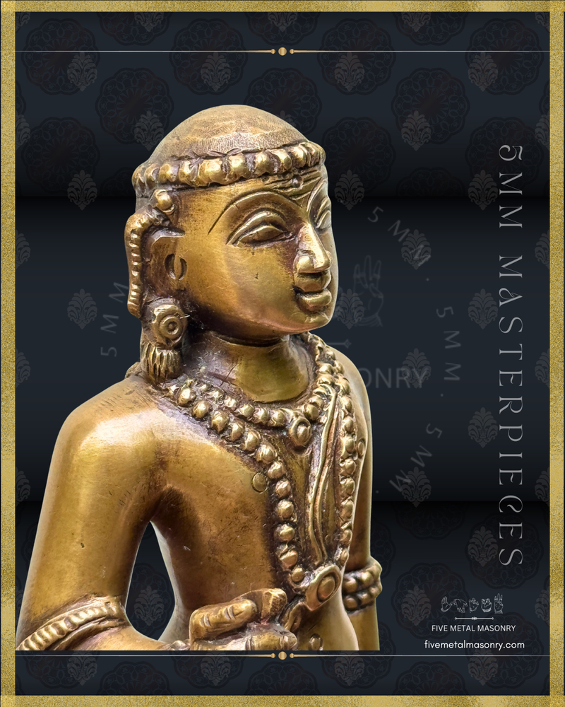 Dhandayudhapani Murugan Panchaloha Bronze Icon - 13" with arch - Masterpieces Collection