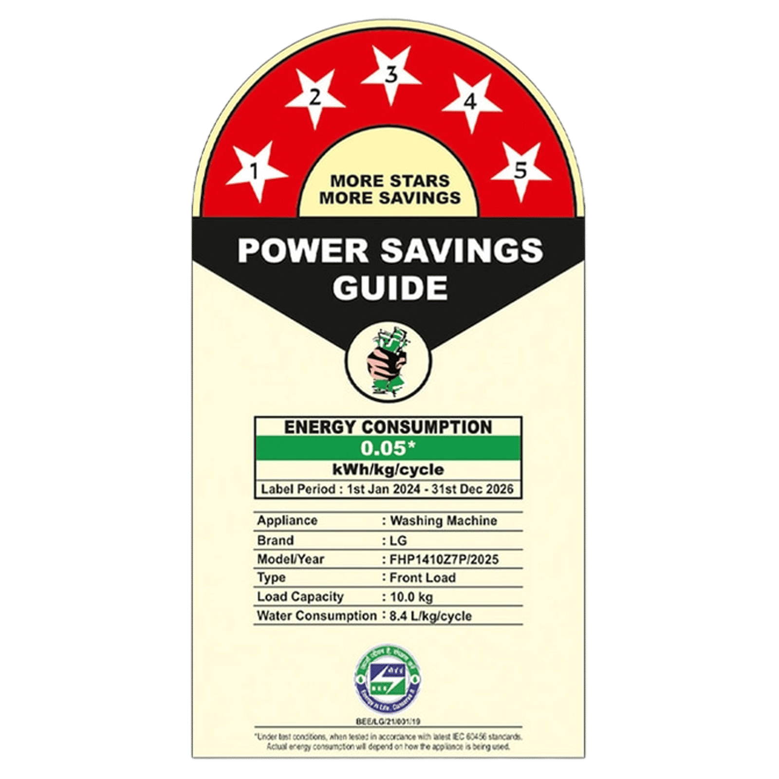 LG 10 kg 5 Star Fully Automatic Front Load Washing Machine (FHP1410Z7P.APSQEIL, Smart Diagnosis, Platinum Silver)