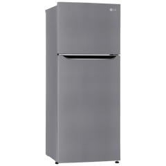 LG 446 Litres 1 Star Frost Free Double Door Convertible Refrigerator with Door Cooling Plus Technology (GL-T502CPZR, Shiny Steel)