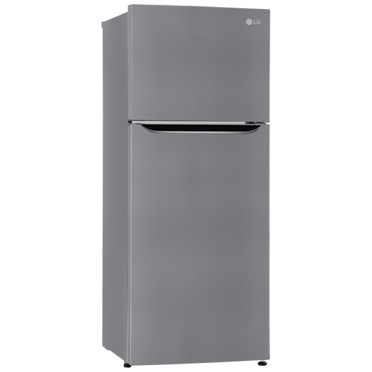 LG 446 Litres 1 Star Frost Free Double Door Convertible Refrigerator with Door Cooling Plus Technology (GL-T502CPZR, Shiny Steel)