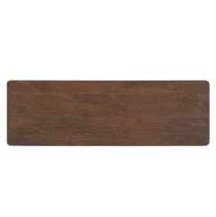 Indiana Scalloped Edge Solid Wood Sideboard – Modern Storage Cabinet