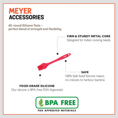 Meyer Silicone Brush, Red