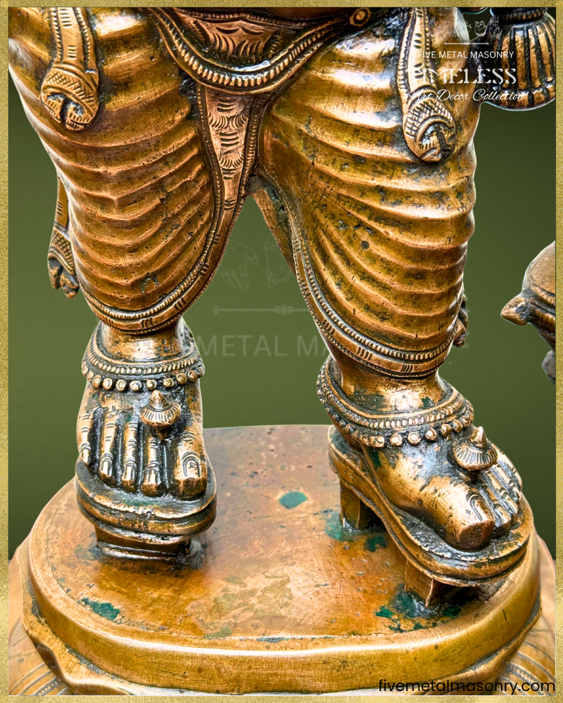 Mappillai Ganesha - Panchaloha Bronze Icon - 25"- Timeless Collection
